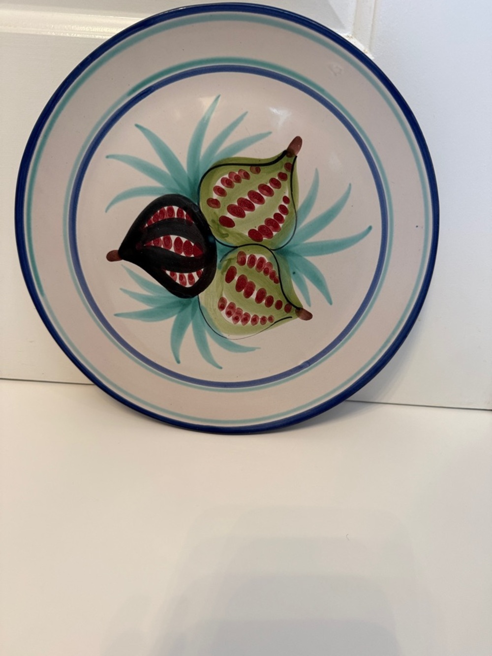VIETRI BUON GIORNO FIG DINNER PLATE 9 7/8” ITALY HOME DINING DINNERWARE